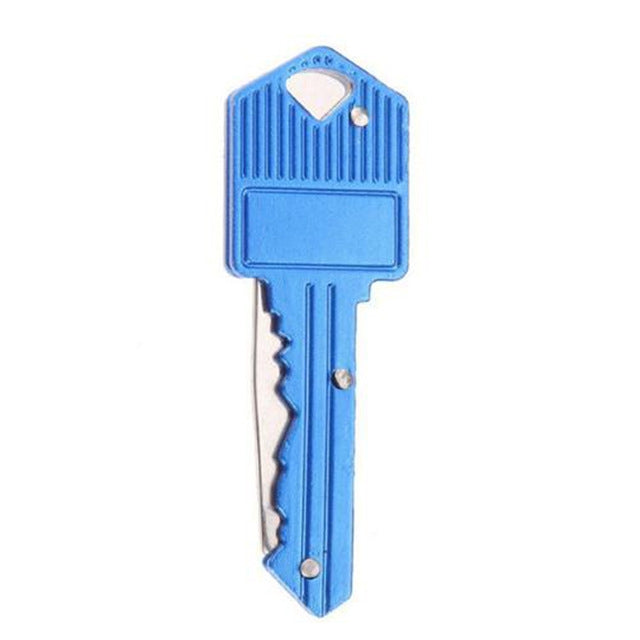 Key Chain Portable Folding Knife Peeler Mini Camping Key-shaped Self-defense knife Key Chain Portable Folding Knife Peeler Mini Camping Key-shaped Self-defense knife